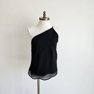Simon's Black Asymmetrical Cami